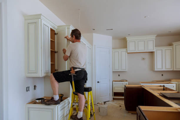 Open concept kitchen conversion in Kensington by JMT Kitchen Cabinet